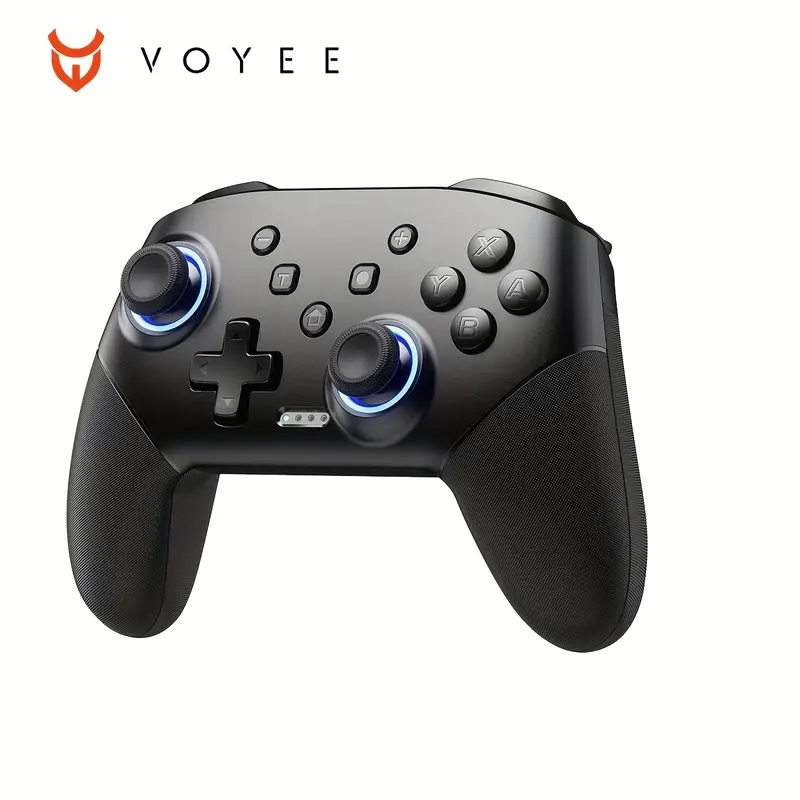 VOYEE Wireless Gamepad Controller, RGB LED Lighting, 6-axis Motion